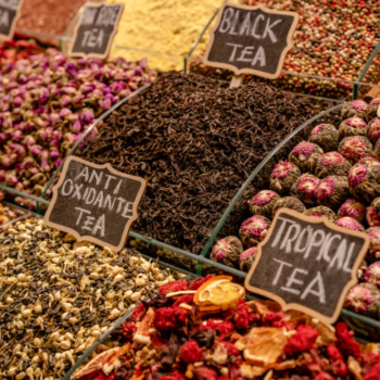 Market-Style Assorted Herbal & Floral Tea Collection